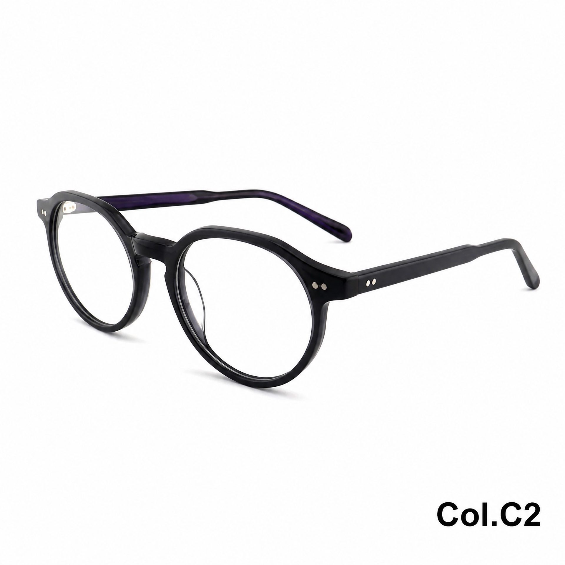 Minimalist Business Square Acetate Eyeglass Frame ‒ Jirui Optical