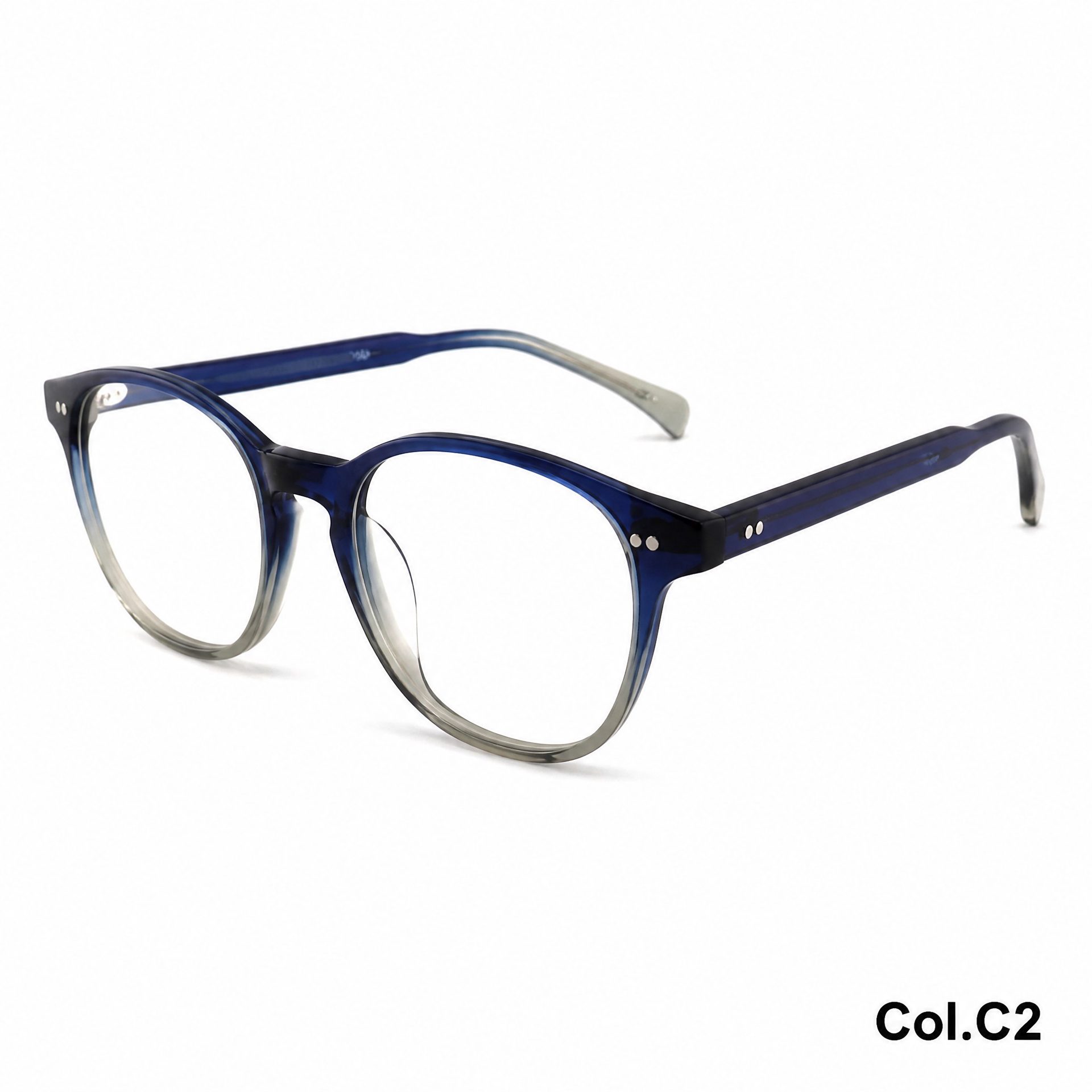 Lightweight vintage oval frames ‒ Jirui Optical
