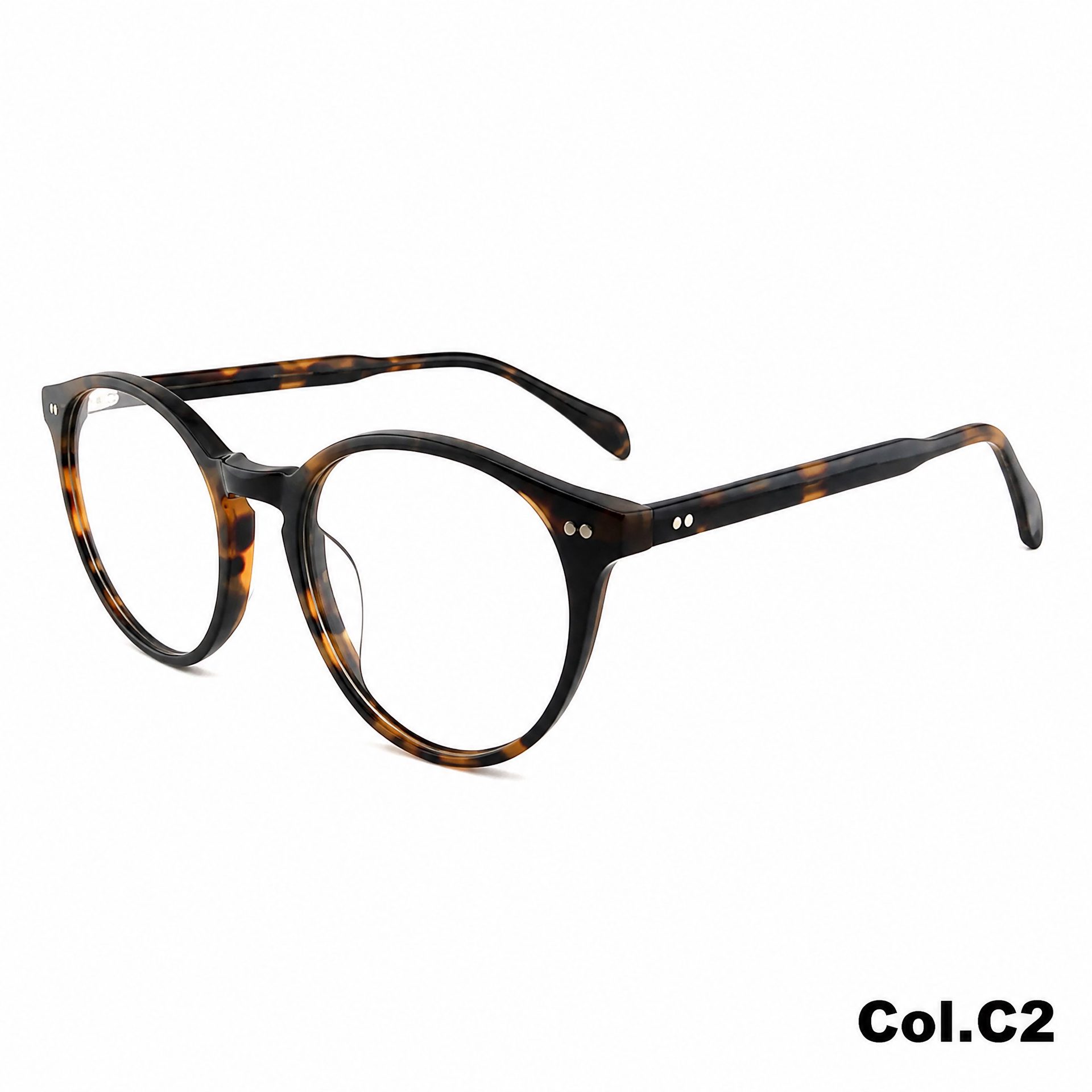 Lightweight Classic Round Acetic Acid Frame ‒ Jirui Optical