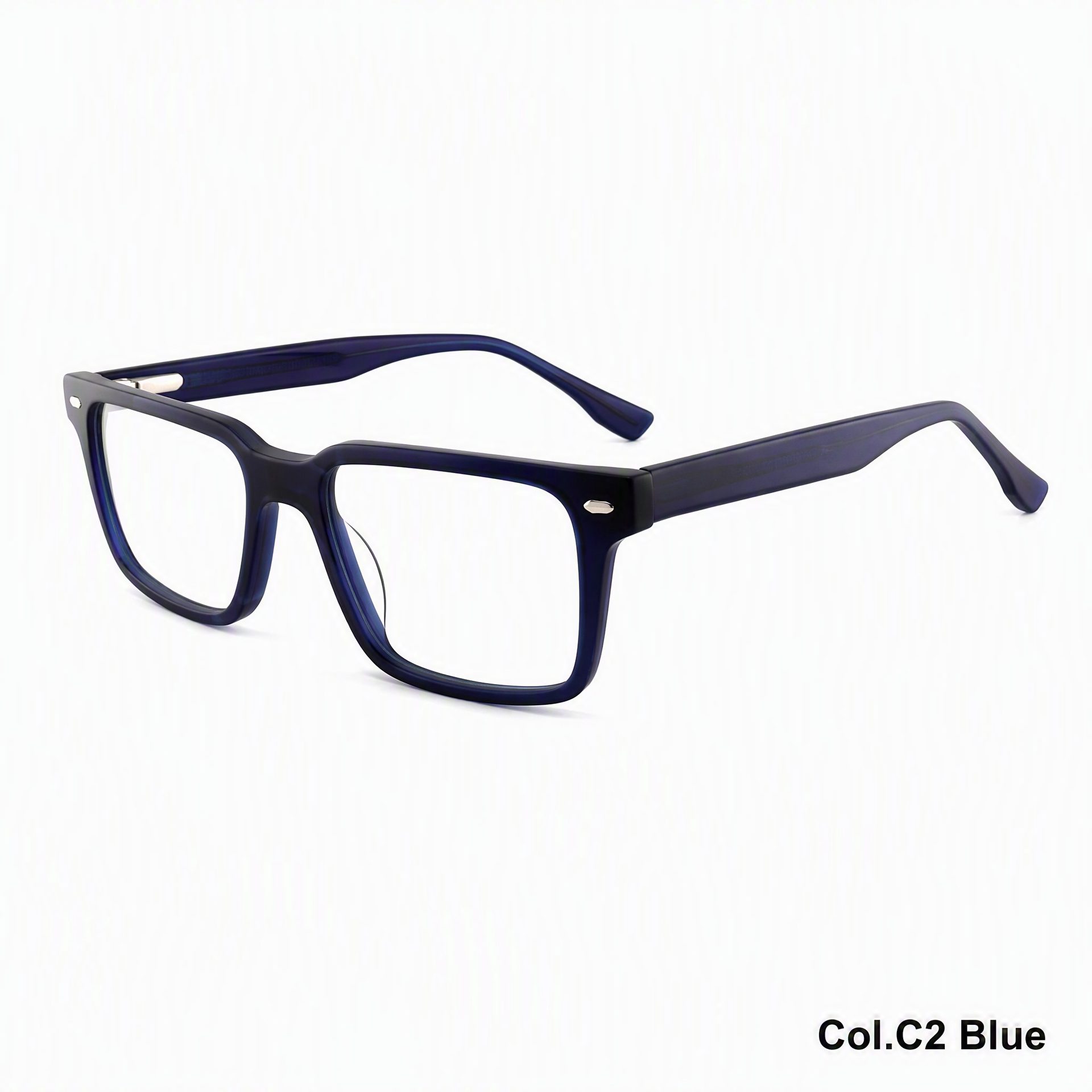 5338PA-Vintage Elliptical Acetate Eyeglass Frame ‒ Jirui Optical