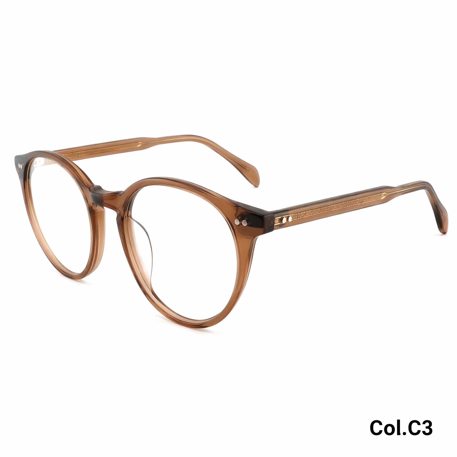 Lightweight Classic Round Acetic Acid Frame ‒ Jirui Optical
