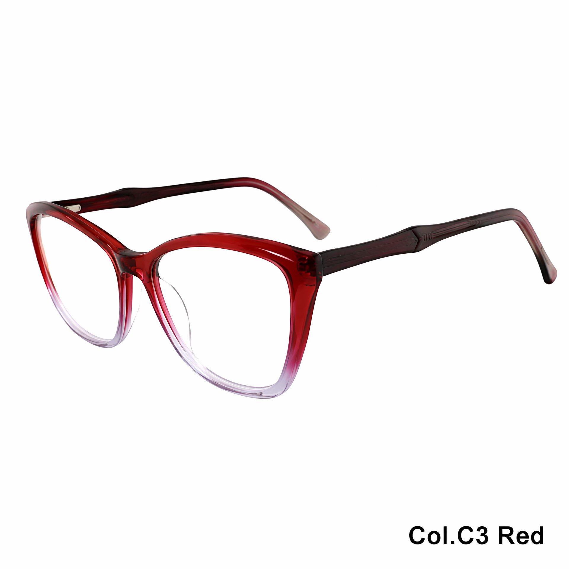 1039-Vintage Cat's Eye Acetate Eyeglass Frame ‒ Jirui Optical
