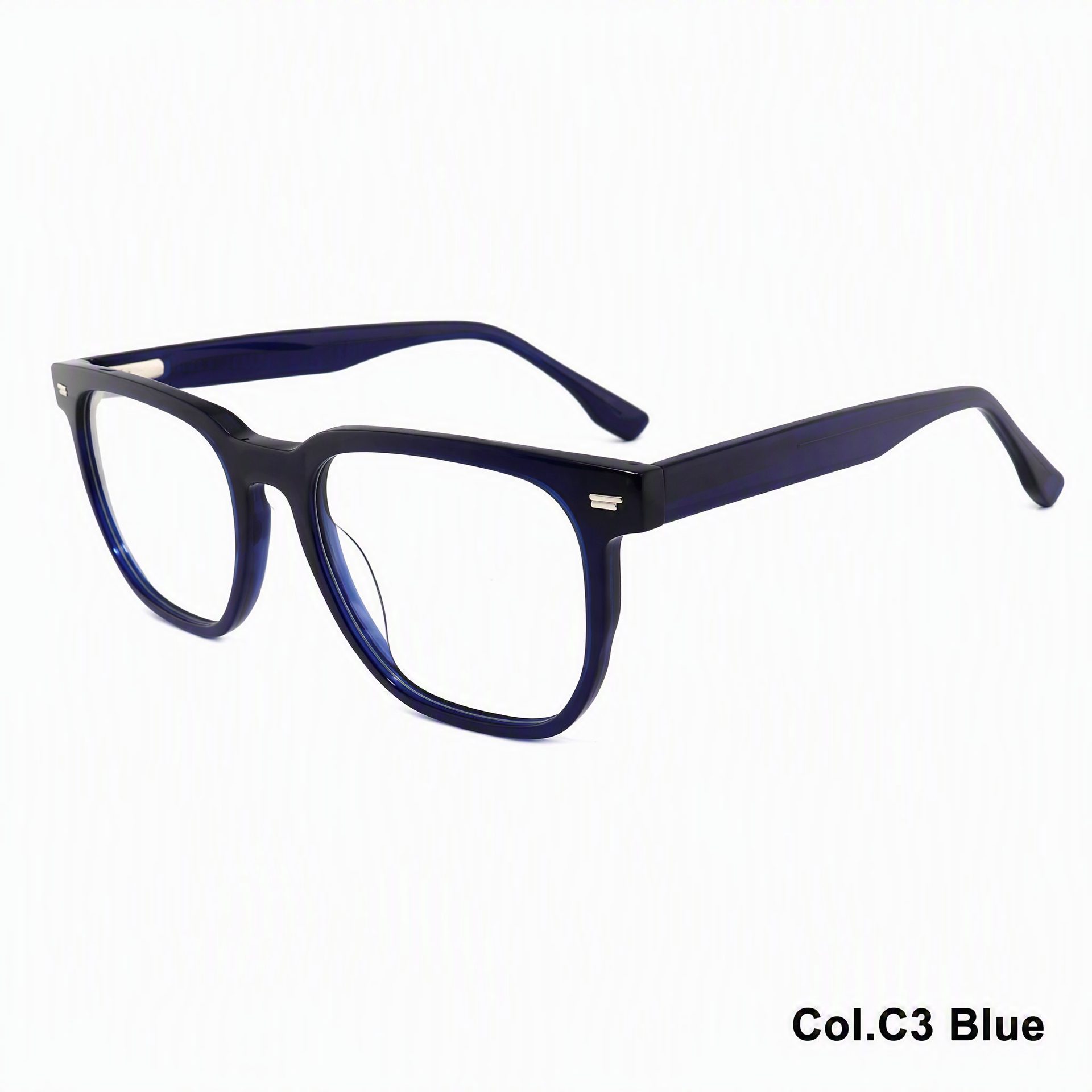 Classic Soft Square Acetate Frame ‒ Jirui Optical