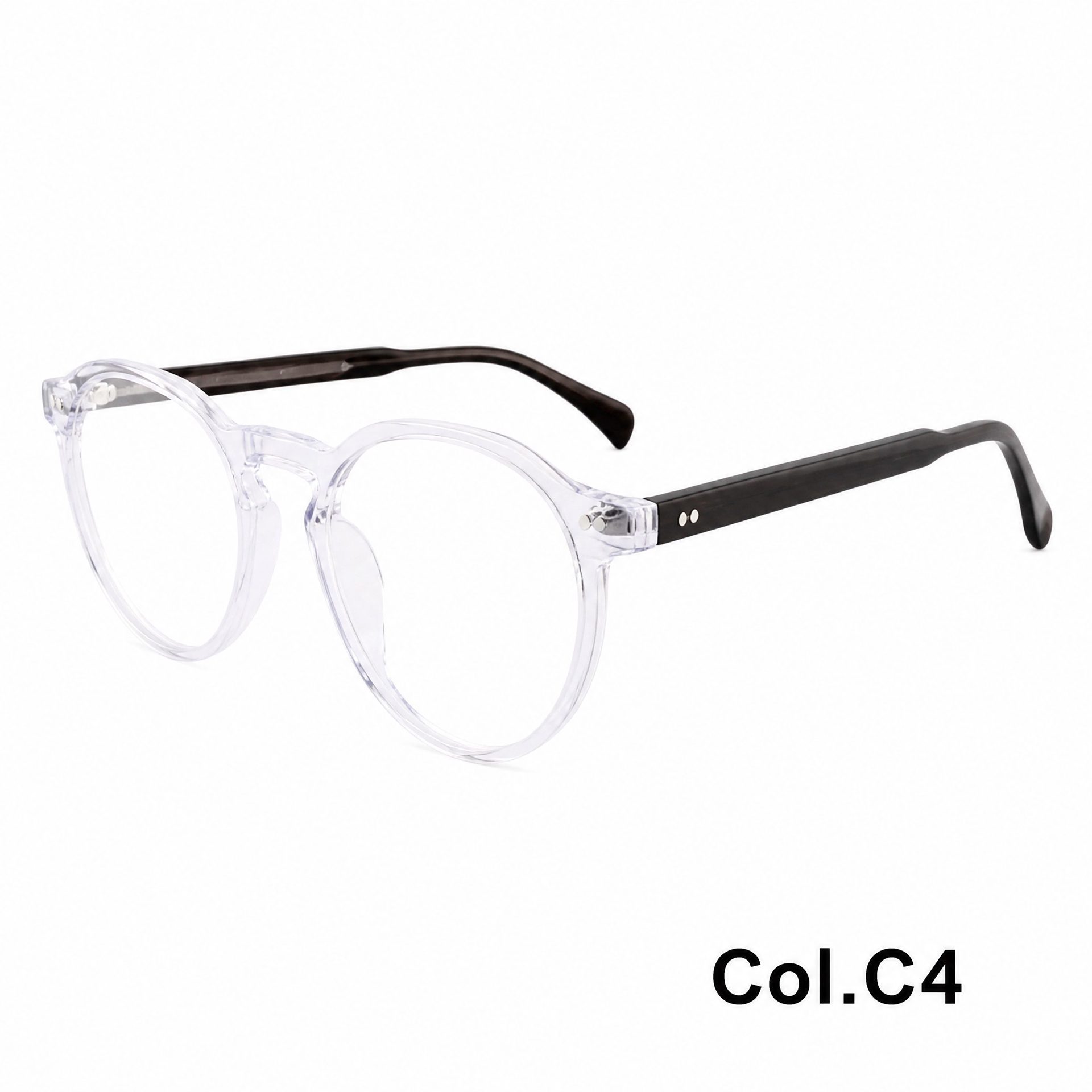 Vintage Multi Round Acetic Acid Frame ‒ Jirui Optical