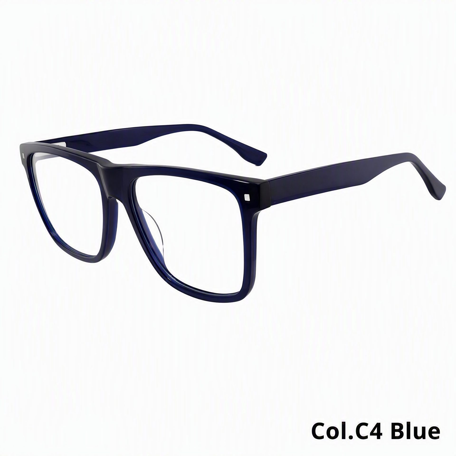 Large Frame Square Frame Acetate Eyeglass Frame ‒ Jirui Optical