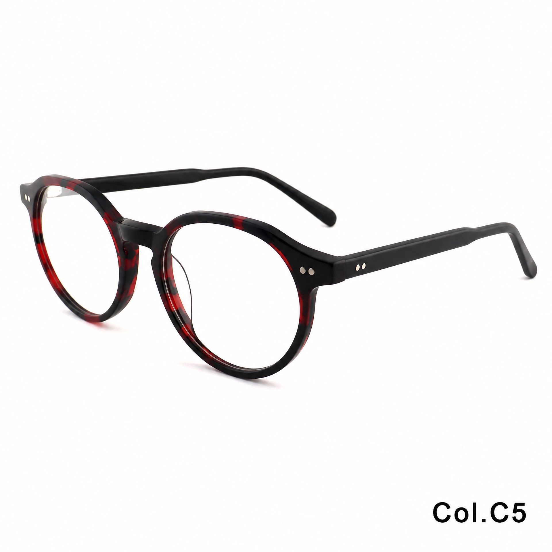 Minimalist Business Square Acetate Eyeglass Frame ‒ Jirui Optical