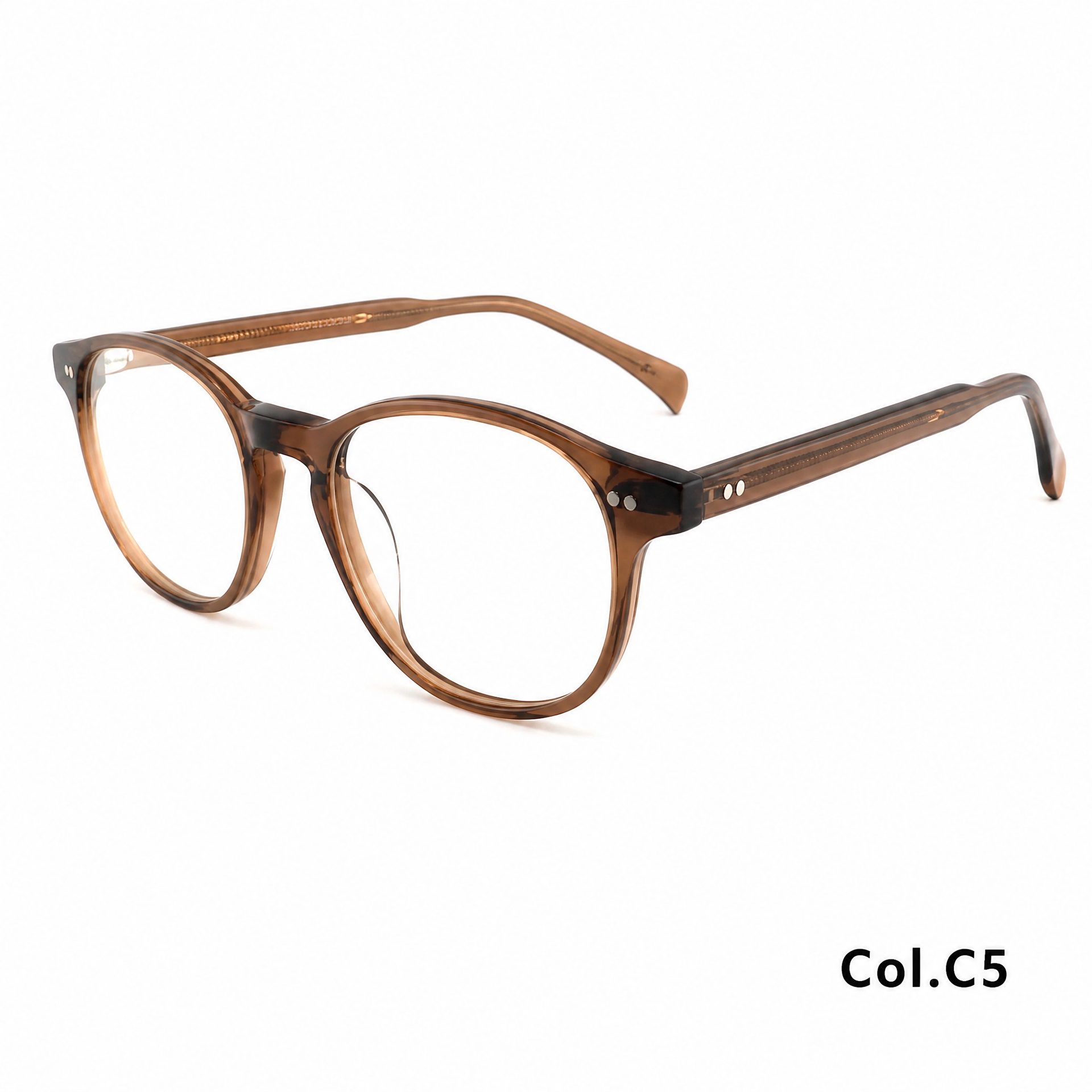 Lightweight vintage oval frames ‒ Jirui Optical